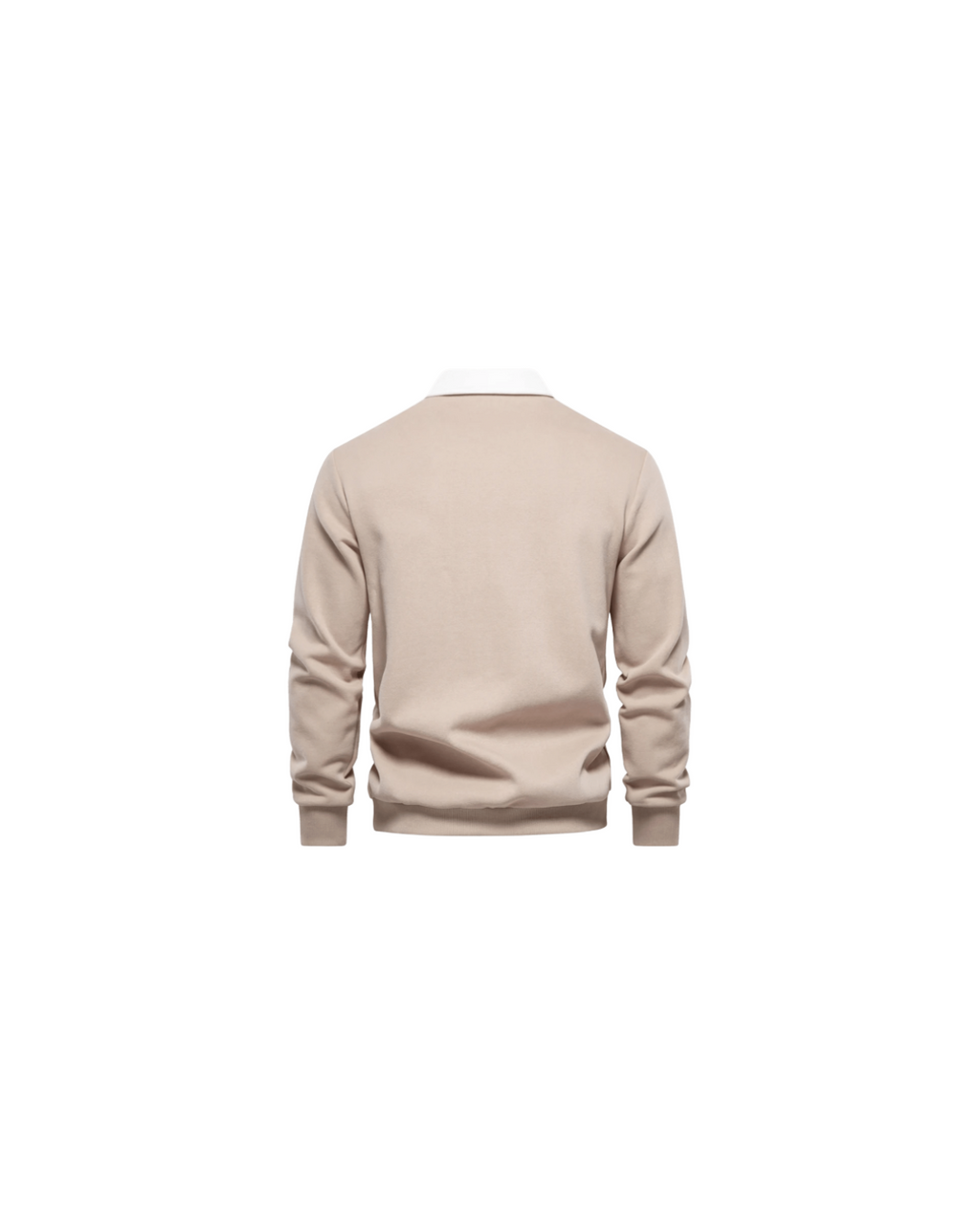Sudadera Polera Beige