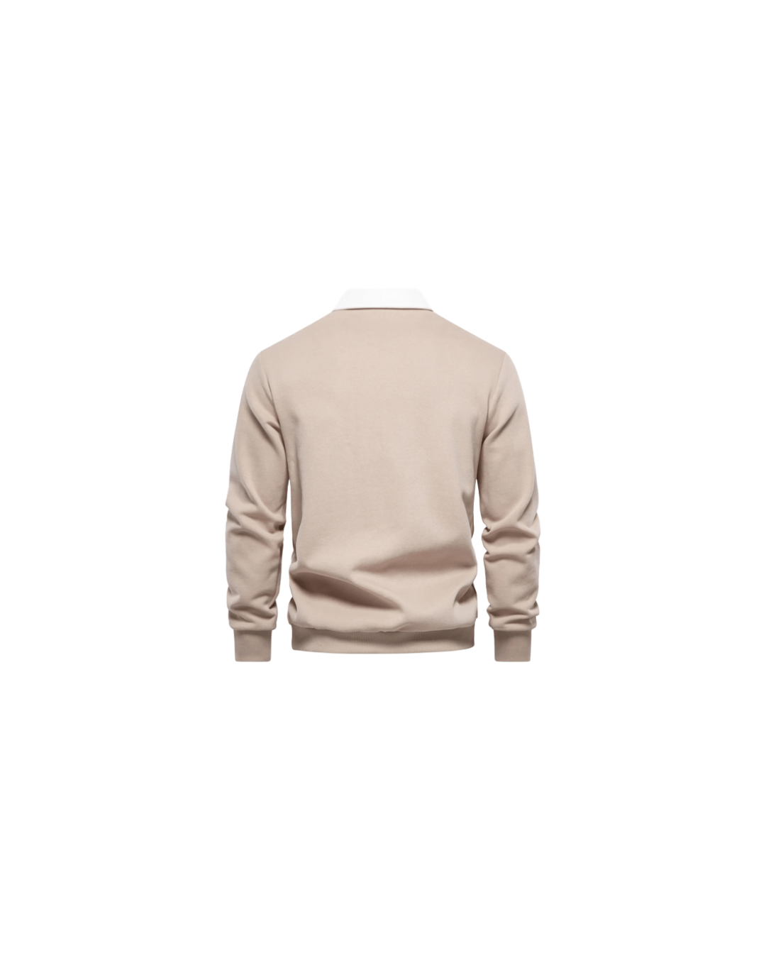 Sudadera Polera Beige