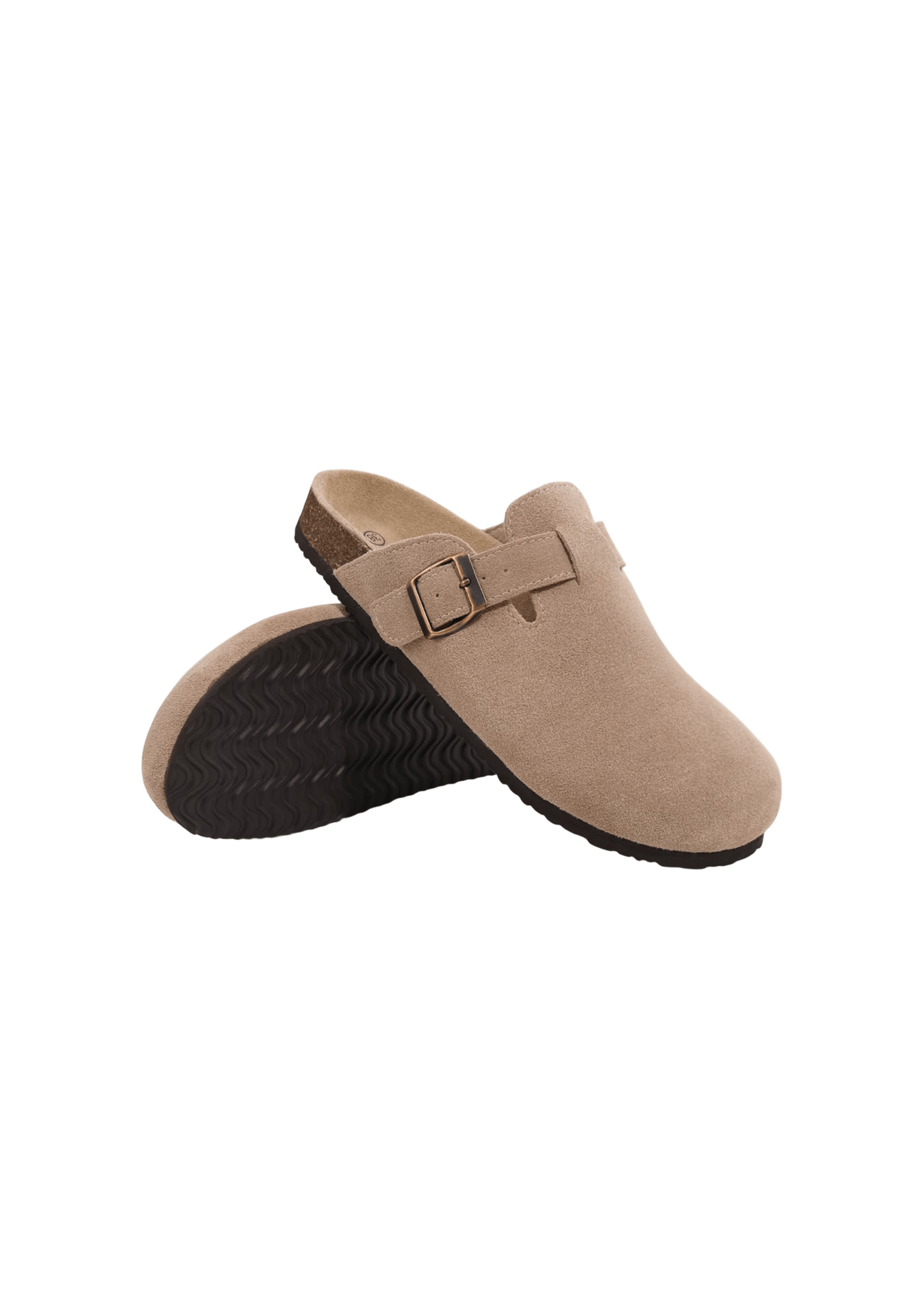 Zuecos Beige