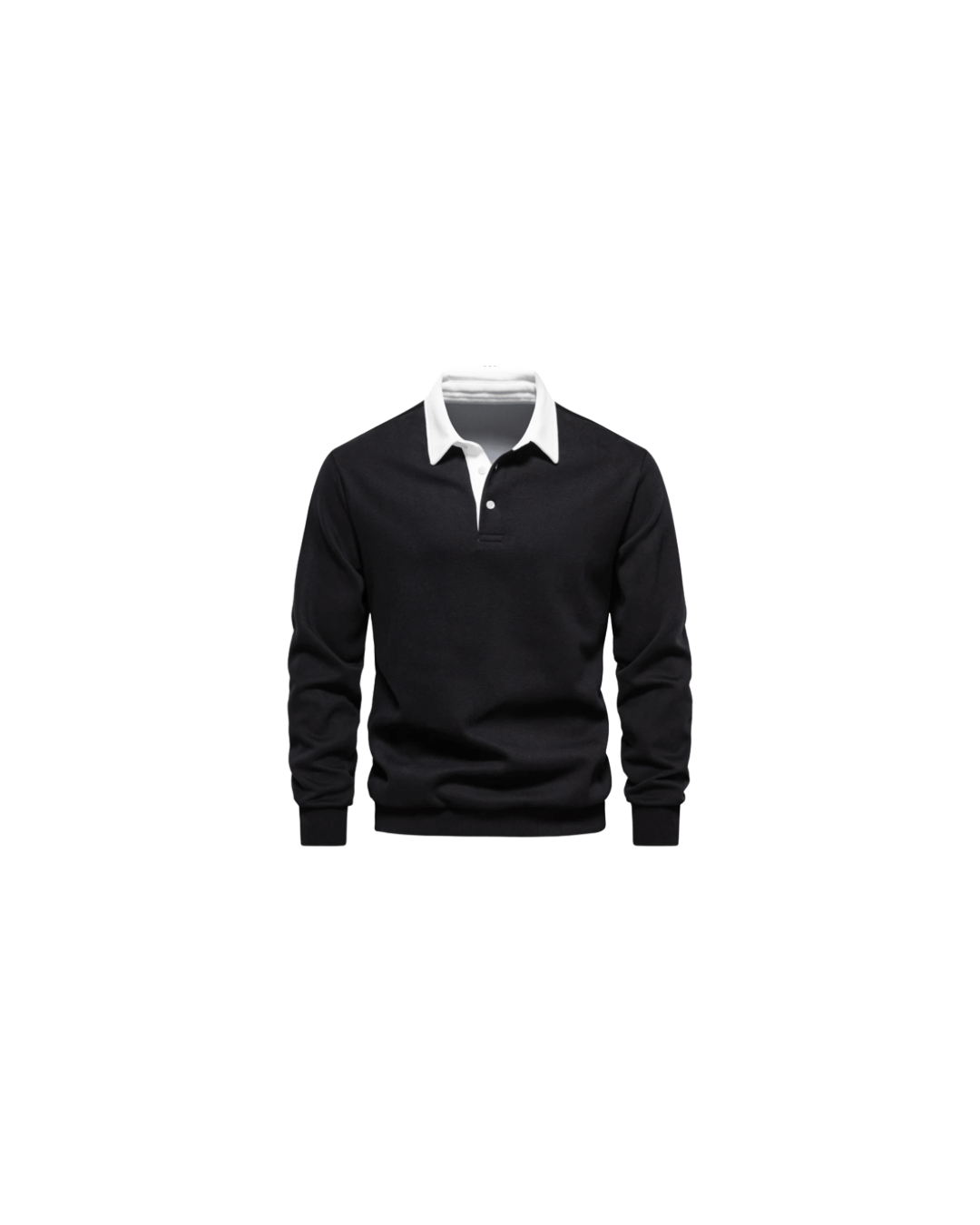 Sudadera Polera Negra