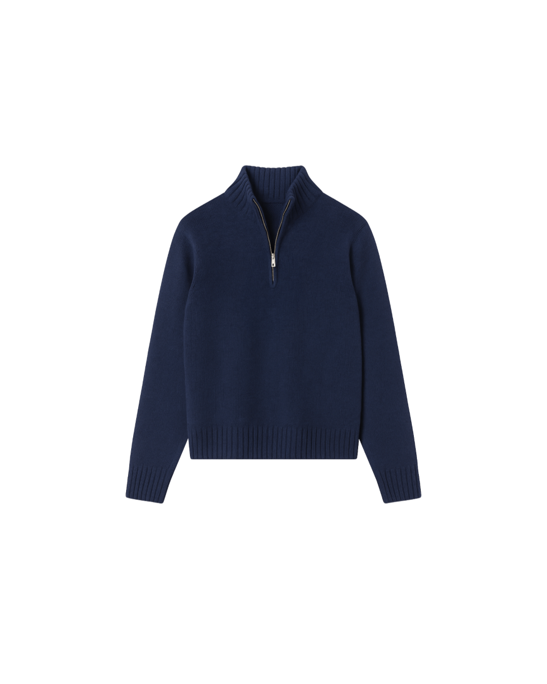 Jersey Half-Zip Navy