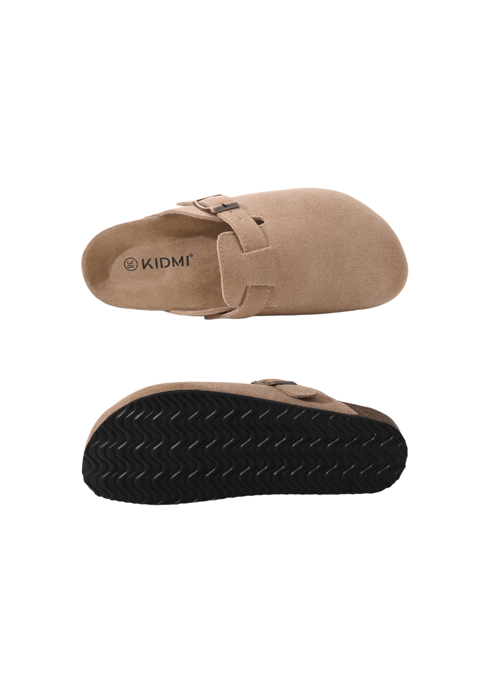 Zuecos Beige