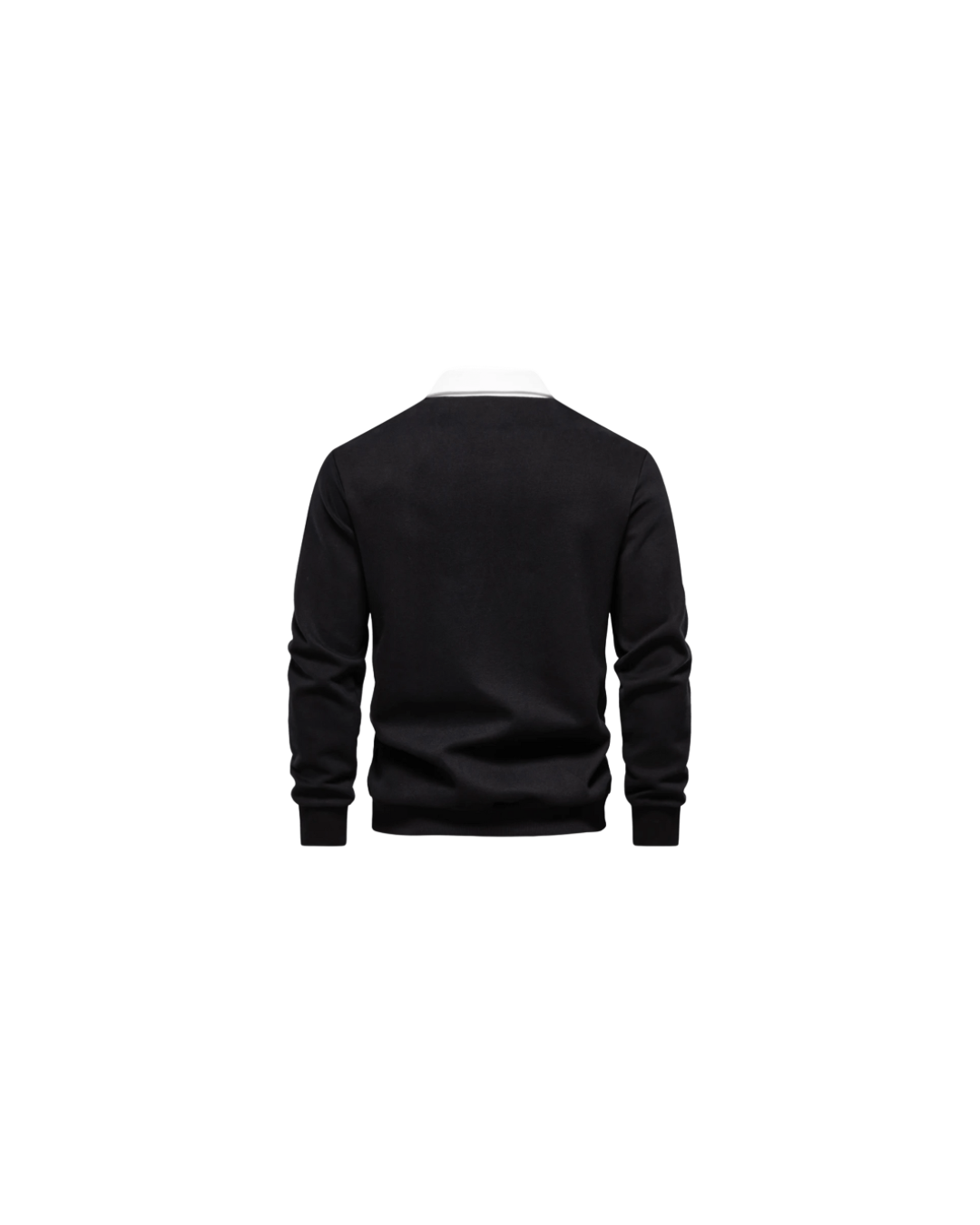 Sudadera Polera Negra
