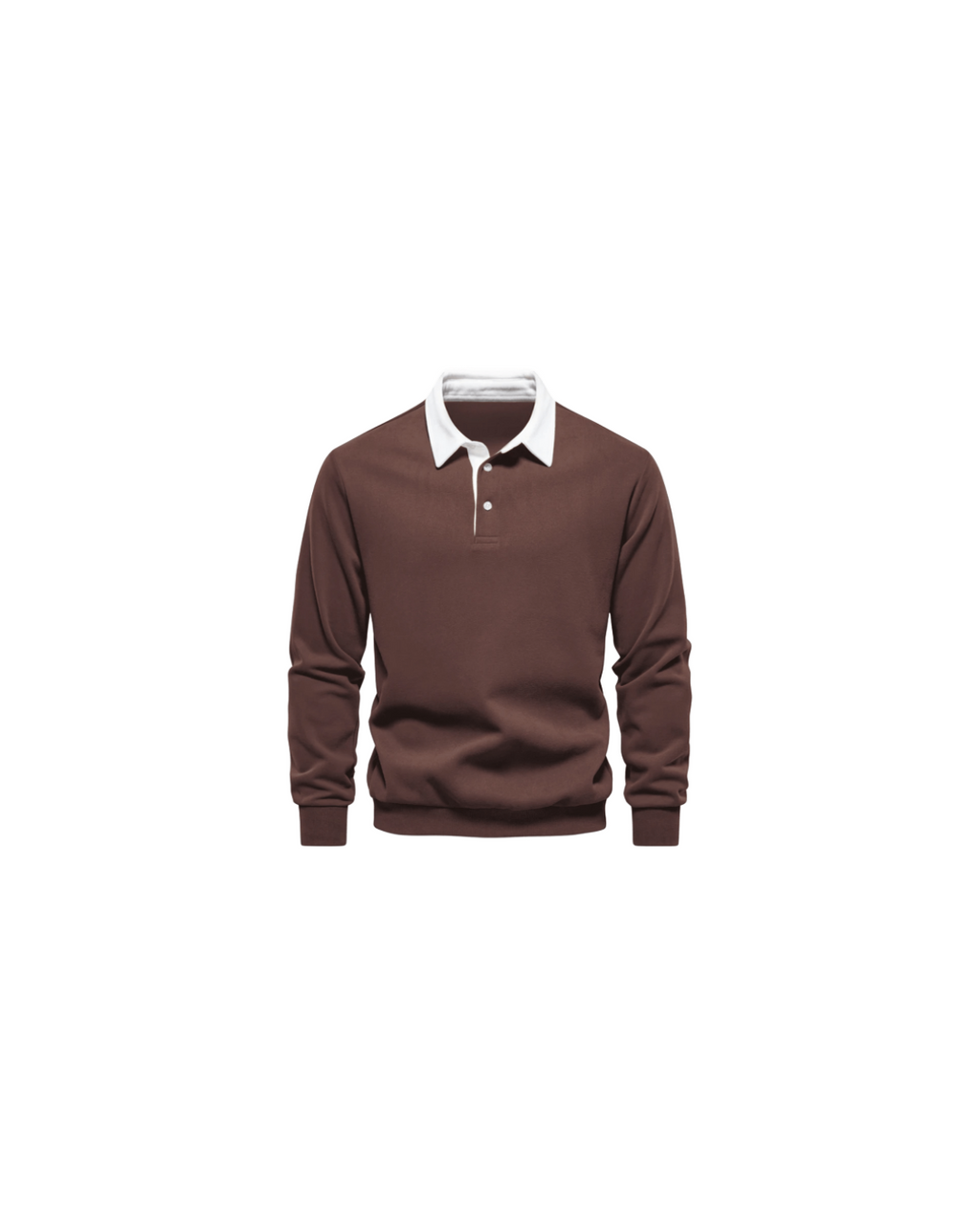 Sudadera Polera Marrón