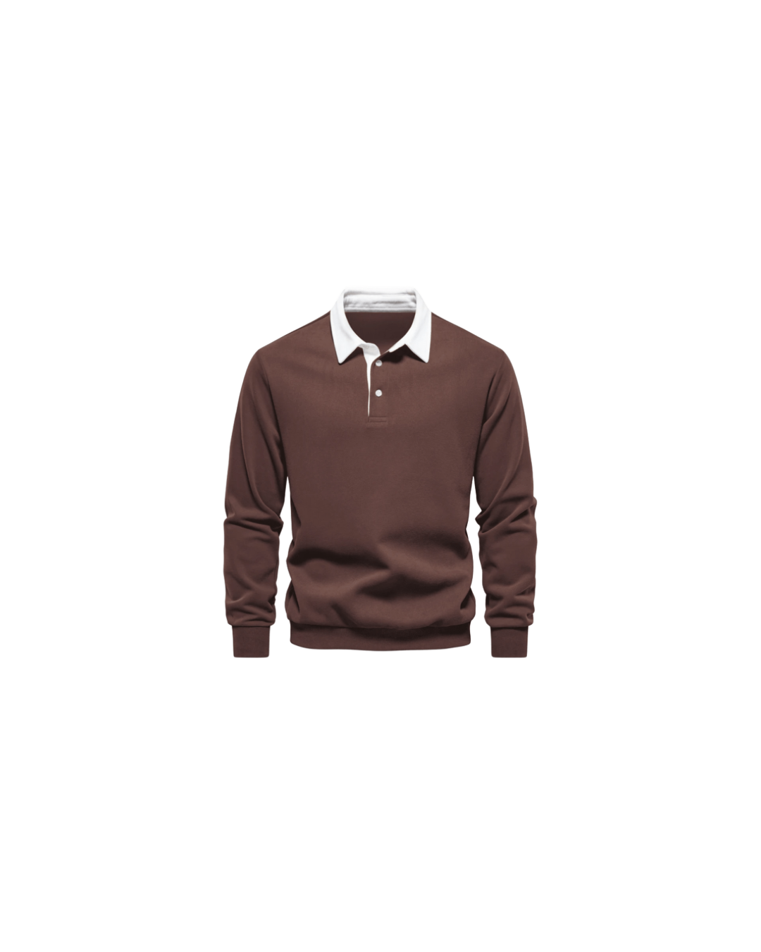 Sudadera Polera Marrón
