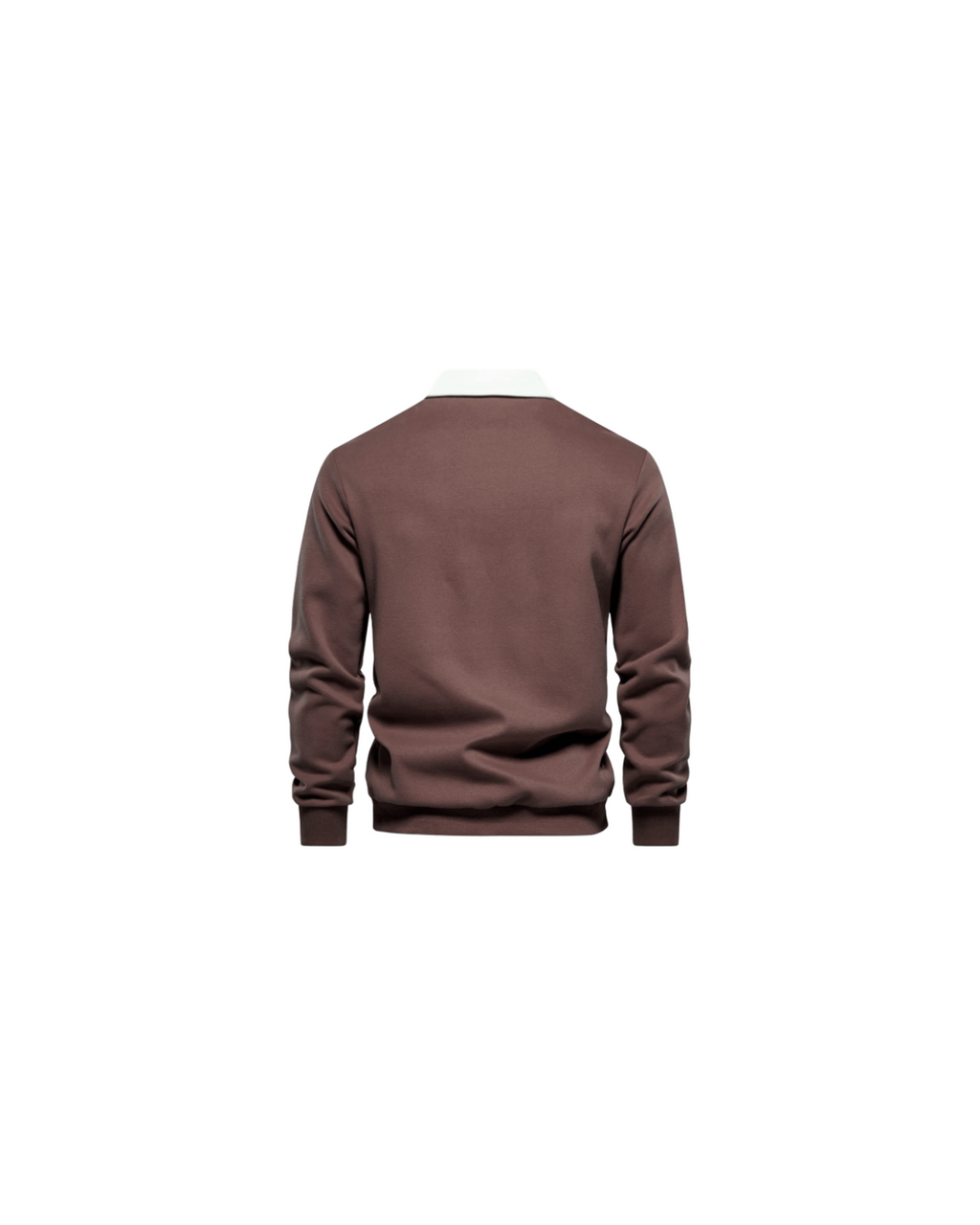 Sudadera Polera Marrón