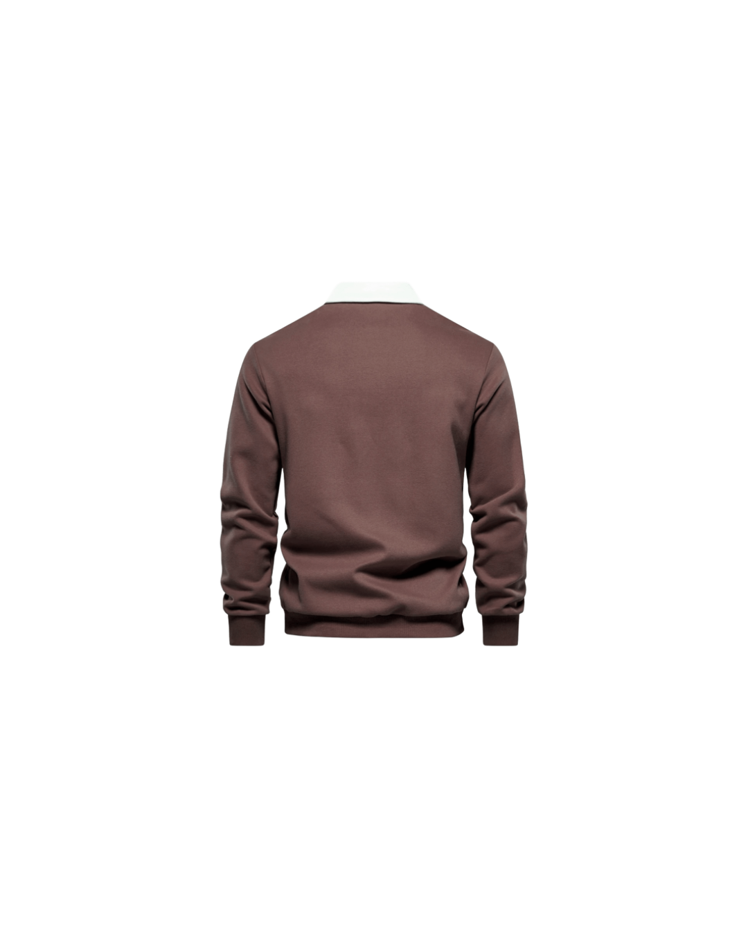 Sudadera Polera Marrón